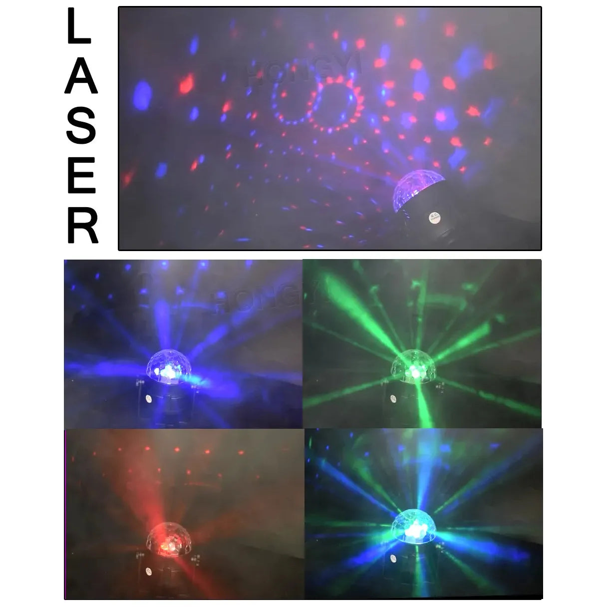 PartyGadget LED Disco Ball Lights - Cool Gadgets