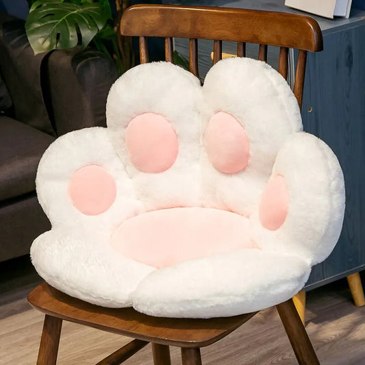 Cat Paw Plush Cozy Home Decor Cushion