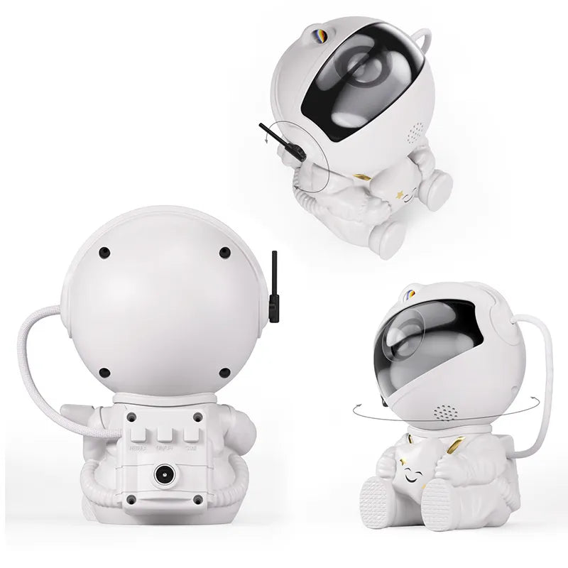 CosmicGadget Astronaut Star Projector LED Night Light