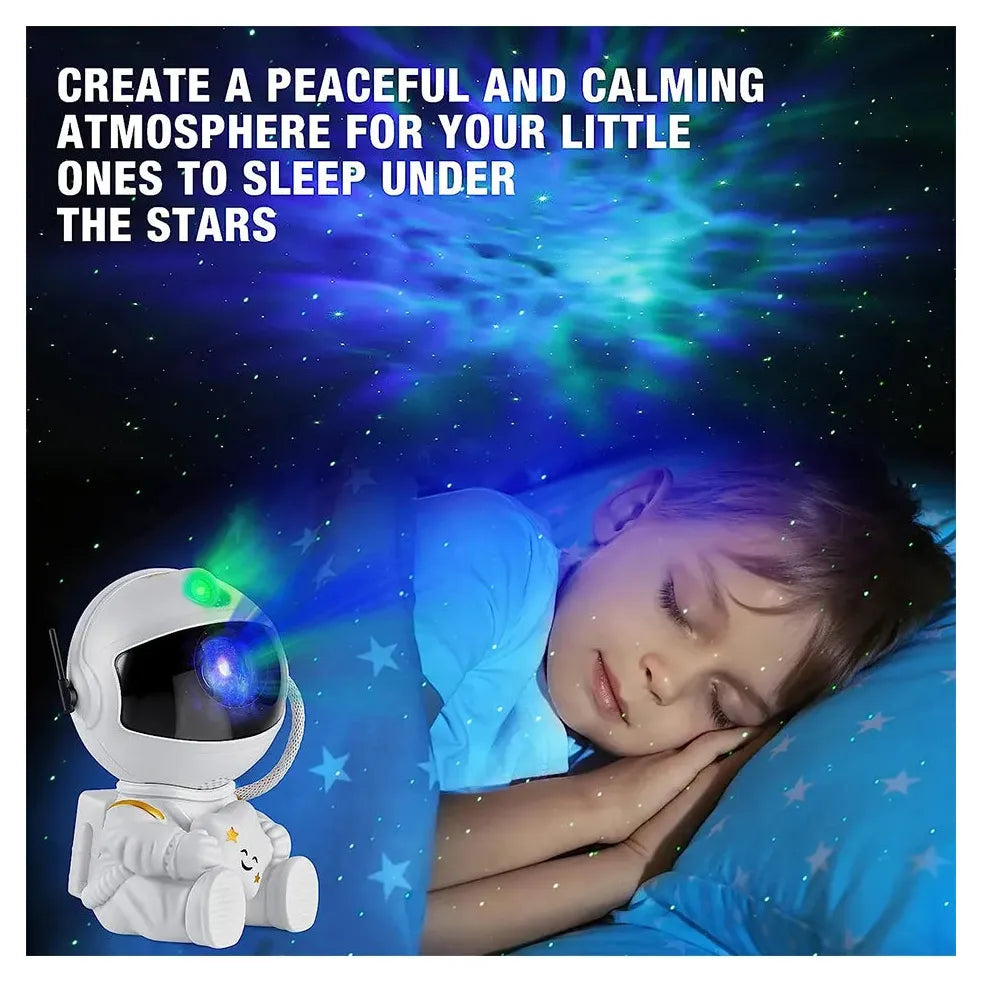 CosmicGadget Astronaut Star Projector LED Night Light