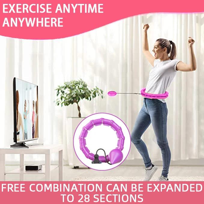 Fitness Goals with our Slimming Hoop